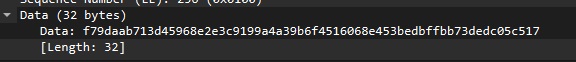 wiresharkのパケットキャプチャ